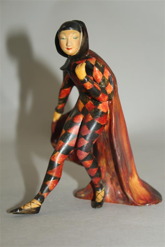 A Wade Art Deco cellulose glazed figure of Anton, 1930s, 13cm